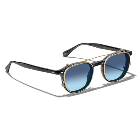 Moscot ARTHUR CLIP Gold - Blue Denim