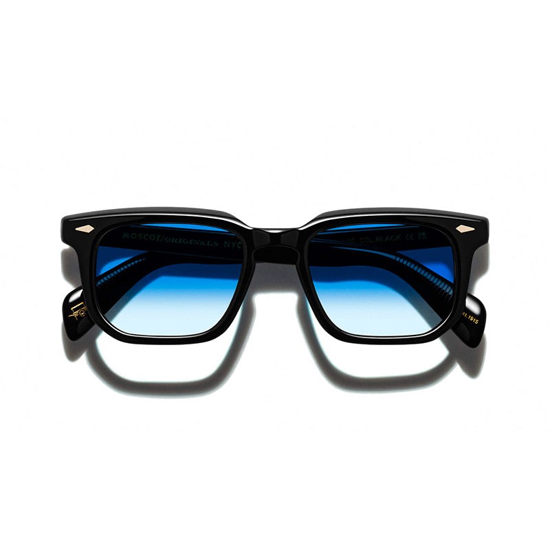 Moscot ZISSEL SUN Black - Broadway Blue Fade