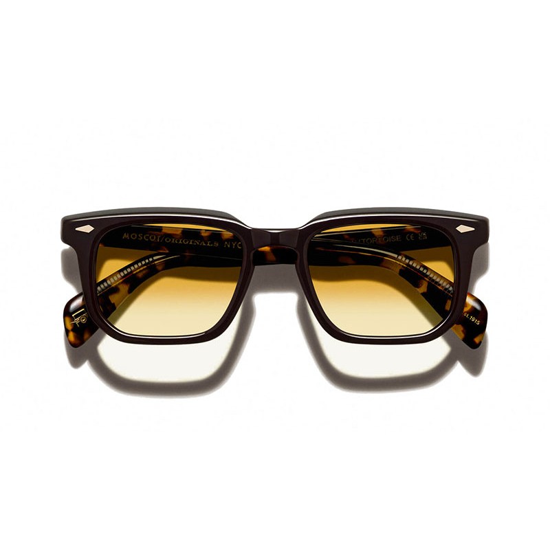 Moscot ZISSEL SUN Dark Brown / Tortoise - Chestnut Fade