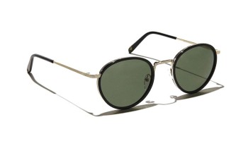 Lunettes Moscot BUPKES SUN Black/Gold - G15