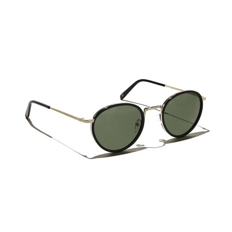 Lunettes Moscot BUPKES SUN Black/Gold - G15