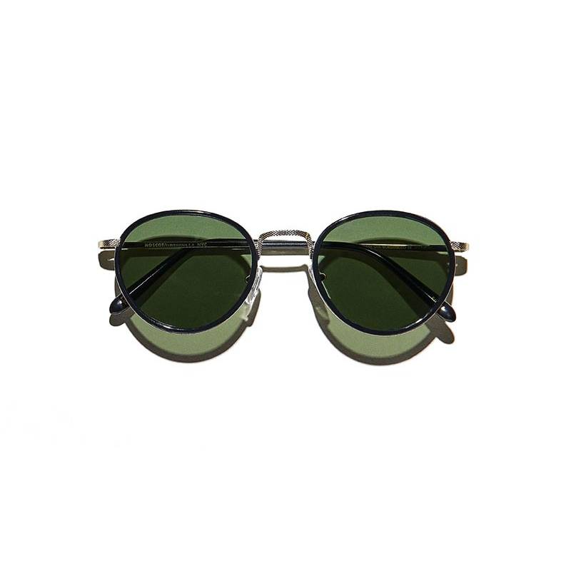 Lunettes Moscot BUPKES SUN Black/Gold - G15