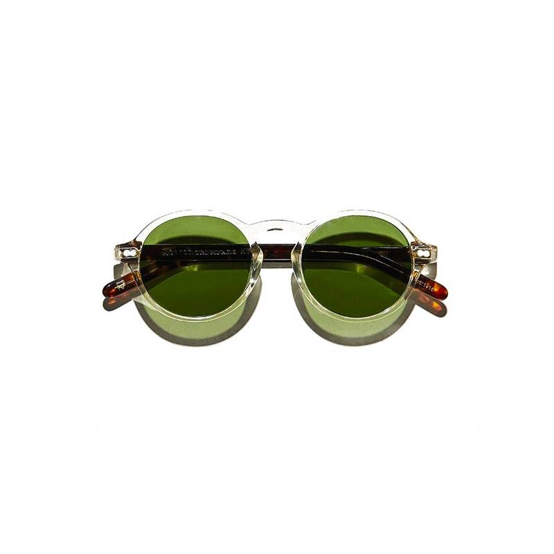 Lunettes Moscot GLICK SUN Flesh/Tortoise - Calibar Green