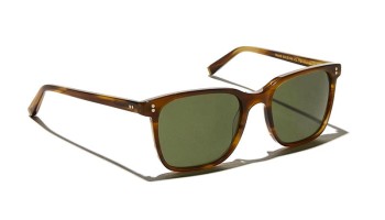 Lunettes Moscot TRAVIS SUN Dark Blonde - Green