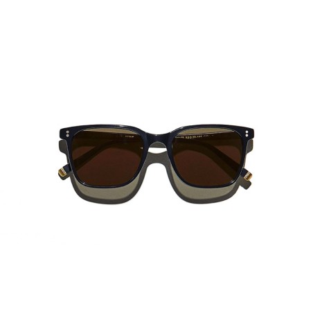 Lunettes Moscot TRAVIS SUN Black - Grey