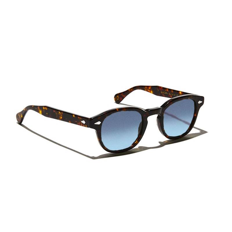 Lunettes Moscot LEMTOSH SUN Tortoise - Blue Gradient