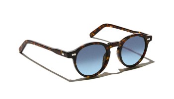 Lunettes Moscot MILTZEN SUN Tortoise - Blue Gradient