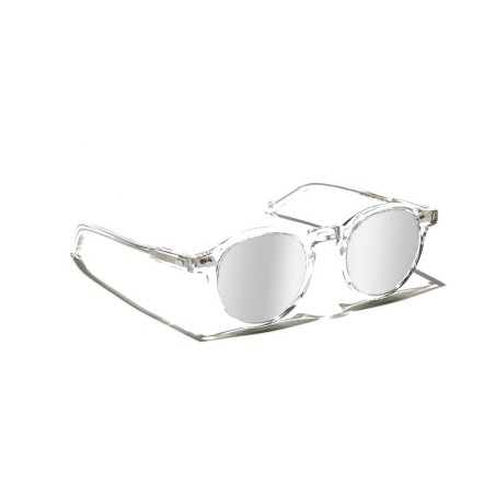 Lunettes Moscot MILTZEN SUN Crystal - Silver Mirror