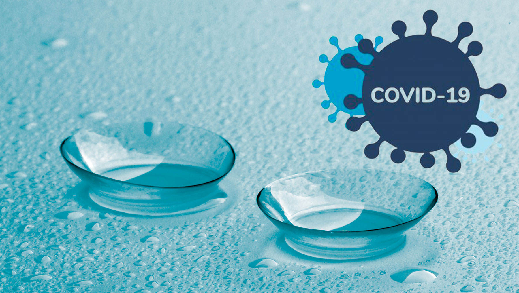 Lentilles de contact et COVID-19